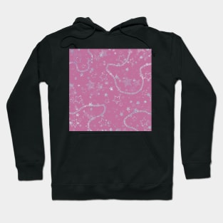 Metallic old pink Hoodie